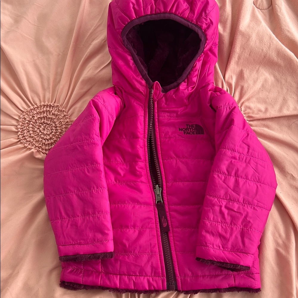 The North Face Fuchsia Hooded Jacket